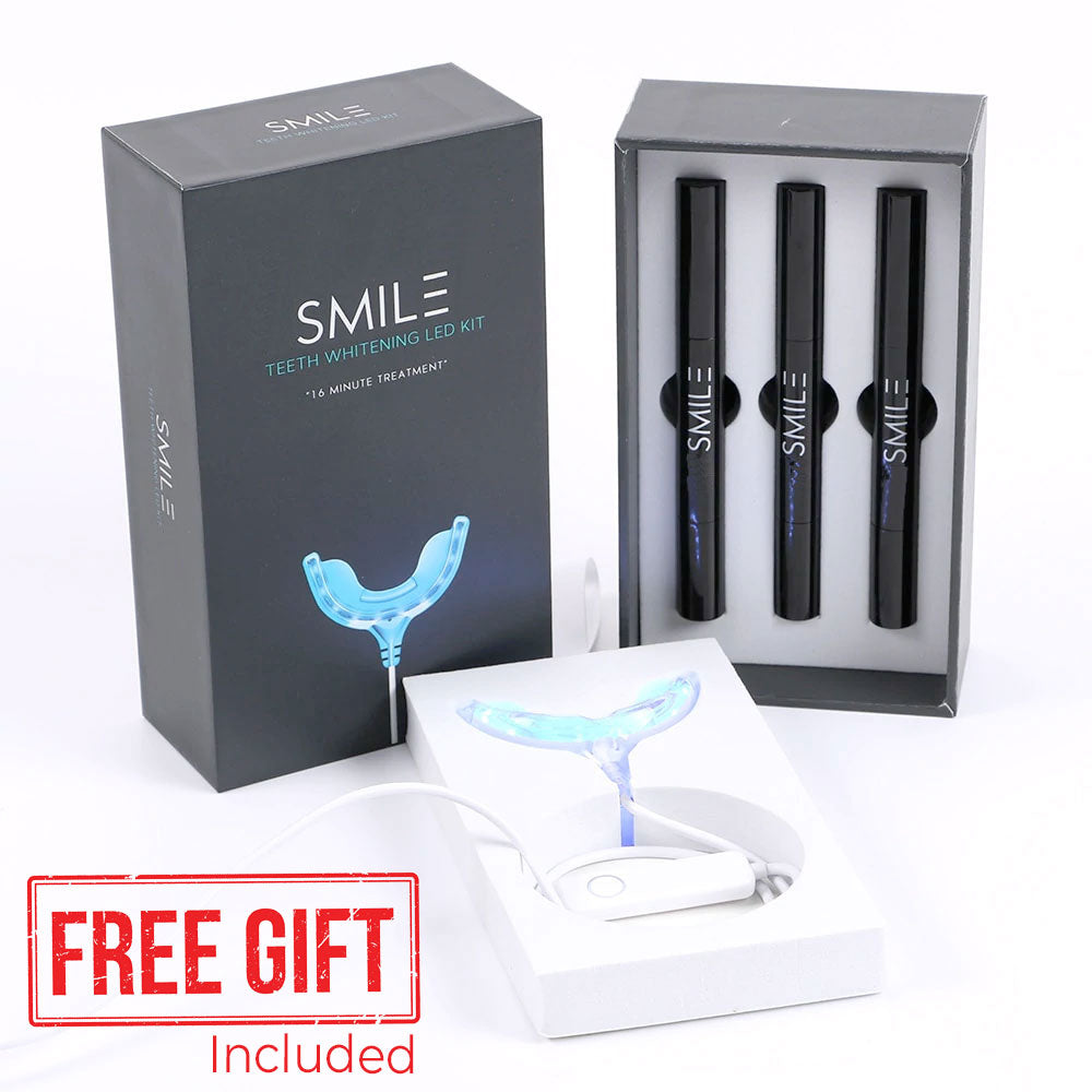 Teeth Whitening Kit - Best Seller - Free Electric Toothbrush