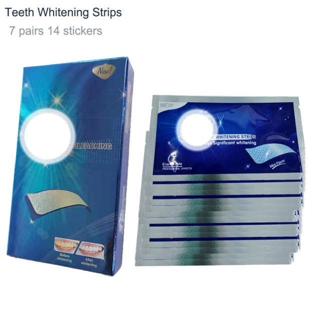 14pcs Advanced Ultra Gel Teeth Whitening Strips